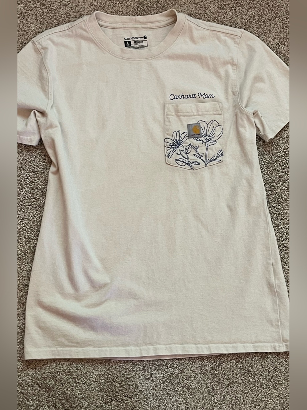 Carhartt Mom Floral Pocket T-Shirt - Picture 5 of 6